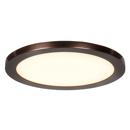 Access Lighting Disc, LED Flush Mount, Bronze Finish, Acrylic Lens Acrylic 20812LEDD-BRZ/ACR
